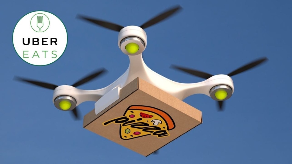 Jídlo bude díky Uberu už brzy k hladovcům létat